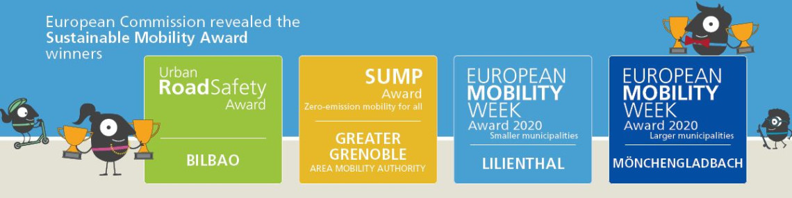 EVROPSKI TEDEN MOBILNOSTI: Podeljene Evropske nagrade za urbano mobilnost
