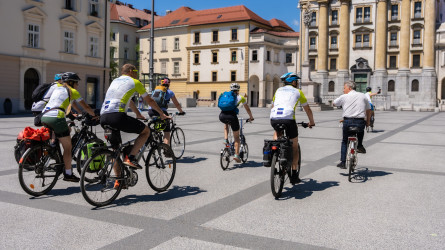 Kolesarjenje od Dunaja do Ljubljane na največjo kolesarsko konferenco Velo-city 2022