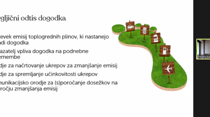 Vas zanima, kako organiziramo nizkoogljični dogodek?