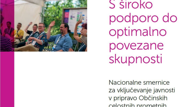 Nacionalne smernice za vključevanje javnosti v pripravo Občinskih celostnih prometnih strategij