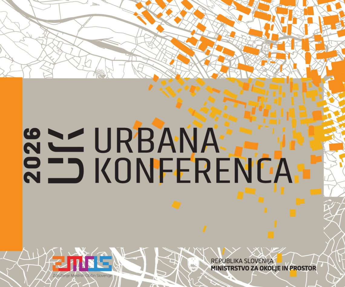 Urbana konferenca 2026 PROSTOR ZA LJUDI – NAČRTI MEST IN KOHEZIJA PO LETU 2027