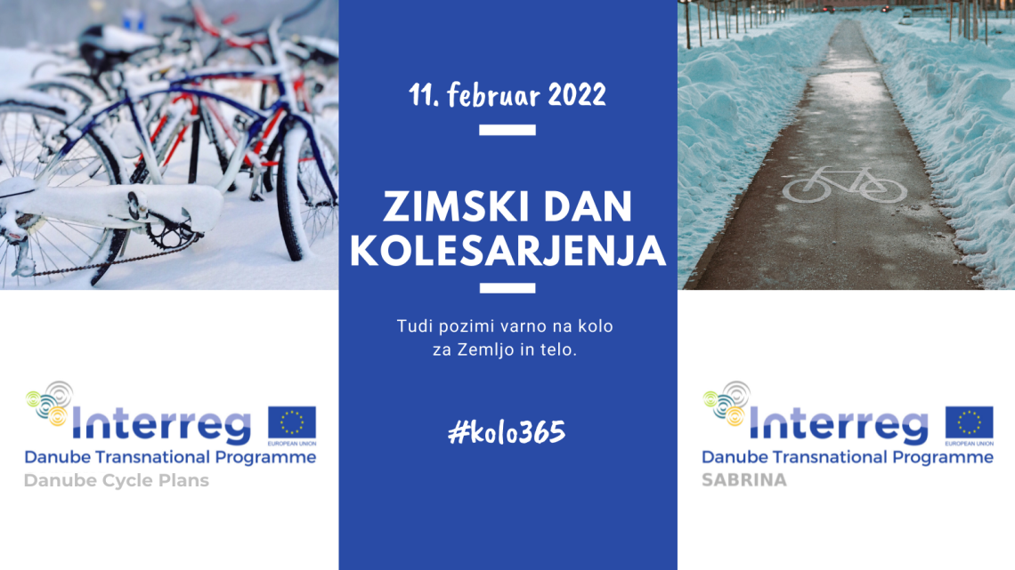 11. februar 2022 je zimski dan kolesarjenja