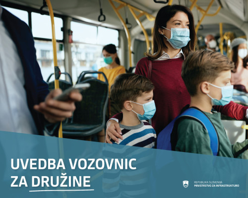 Uvedba družinske vikend vozovnice in kar 75% popust na vse vozovnice JPP!