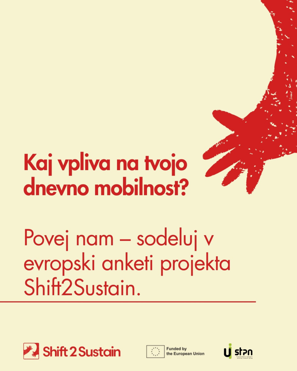 Anketa o dnevni mobilnosti projekta Shift2Sustain