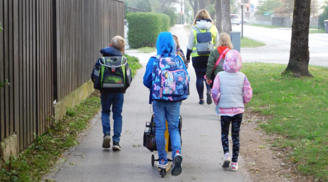 Usposabljanje za izvajanje Pešbusa in Bicivlaka