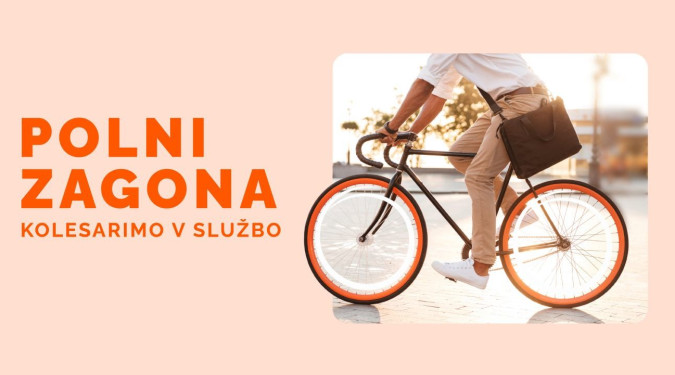 Četrta nacionalna pobuda Polni zagona kolesarimo v službo polna navdihujočih zgodb