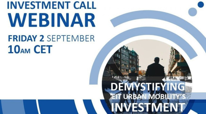 Webinar: Demistifikacija naložb EIT v urbano mobilnost