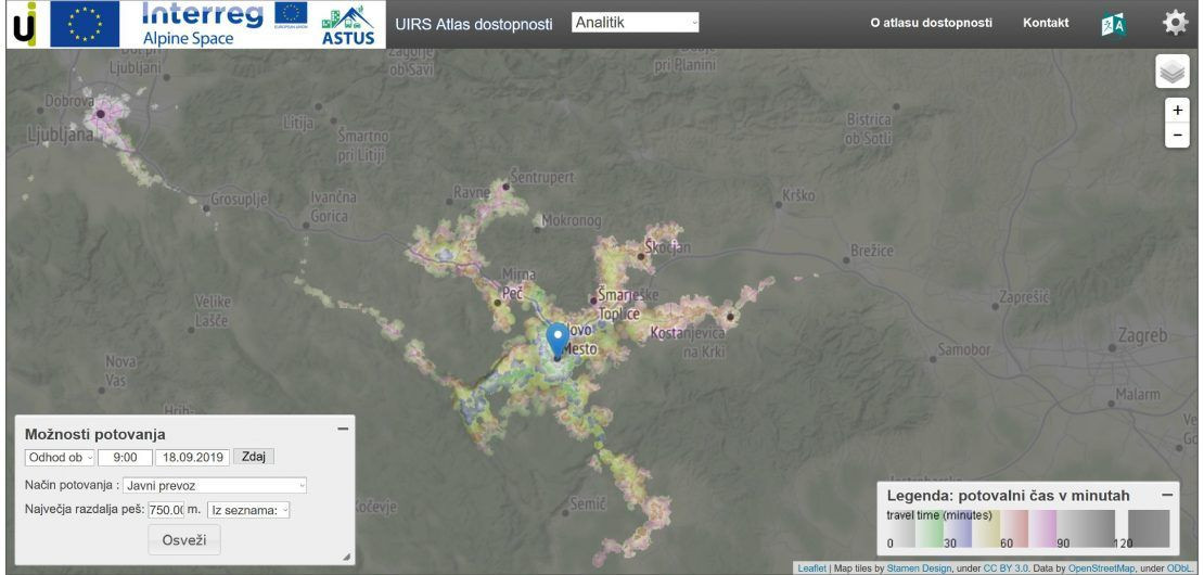 UIRS atlas dostopnosti