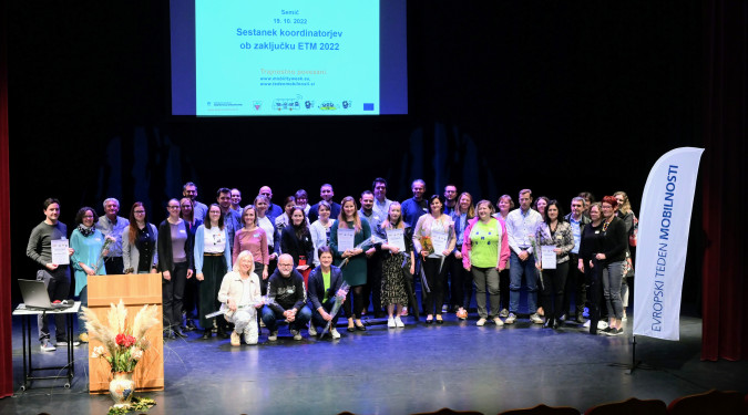 Zaključni dogodek za lokalne koordinatorje Evropskega tedna mobilnosti