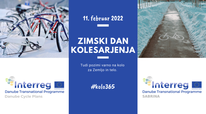 11. februar 2022 je zimski dan kolesarjenja